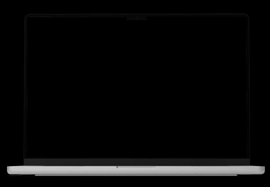 Laptop mockup